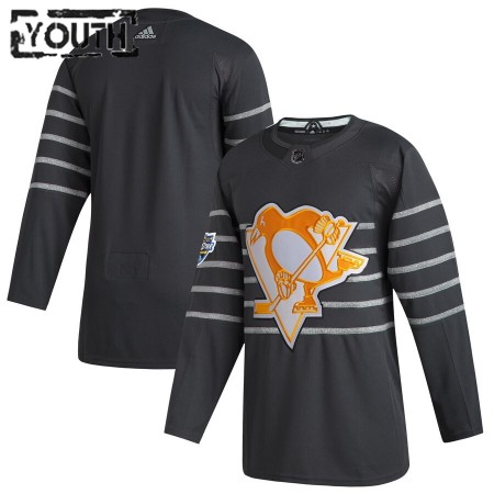 Pittsburgh Penguins Blank Grijs Adidas 2020 NHL All-Star Authentic Shirt - Kinderen